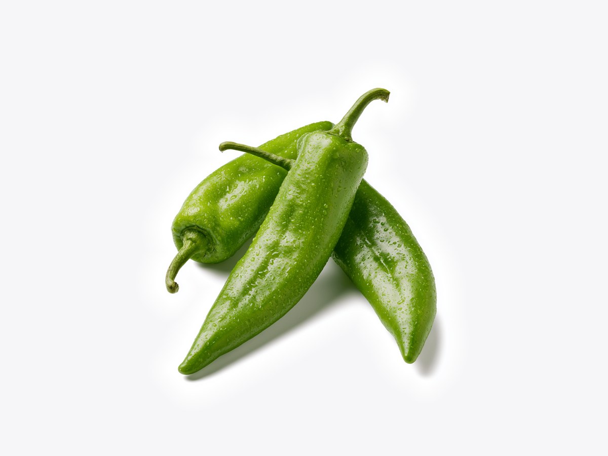 Fresh anaheim peppers
